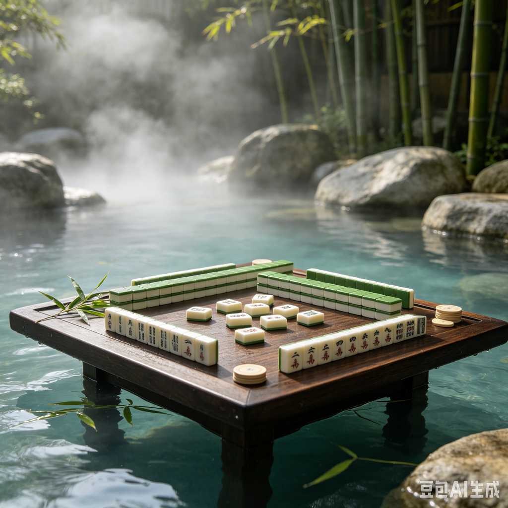 mahjong set for family game night