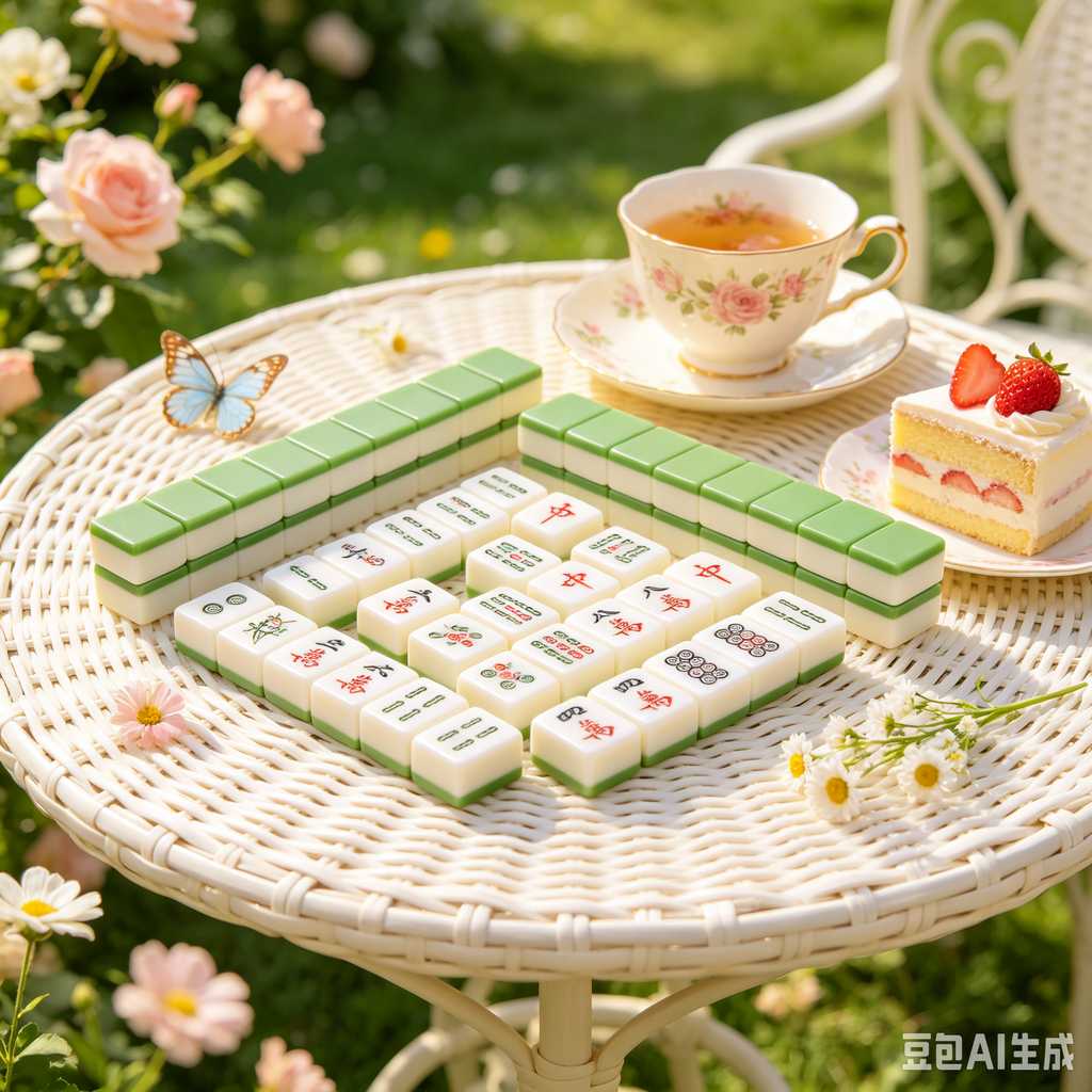 sandalwood mahjong set